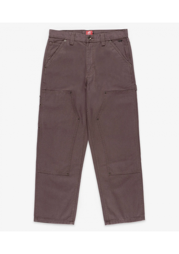 VANS Spodnie Vans Skate Drill Chore Ave Loose Carp (czekoladowy brąz)