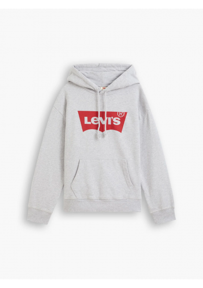 Levi's Bluza Levi's Graphic Standard Hoodie Szary Regular Fit