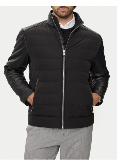 BOSS Kurtka przejściowa C-Mersino 50518724 Czarny Regular Fit