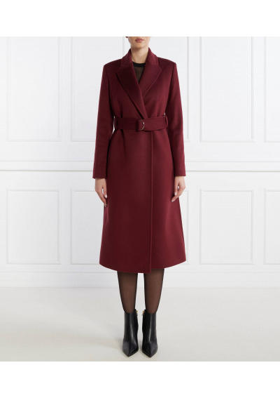 Patrizia Pepe Wełniany płaszcz