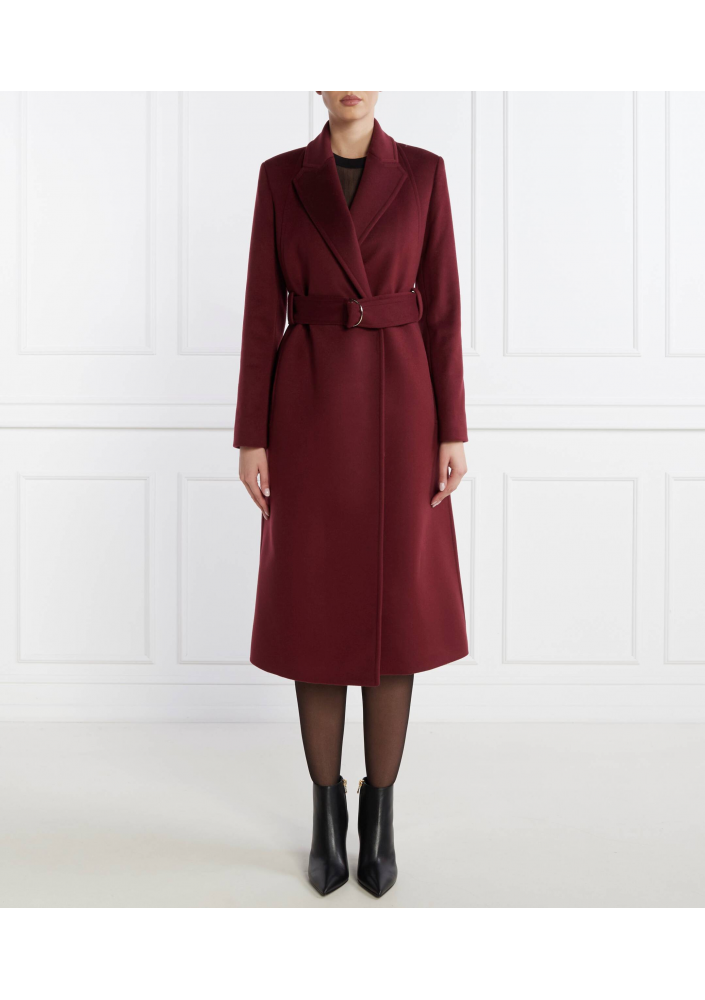 Patrizia Pepe Wełniany płaszcz