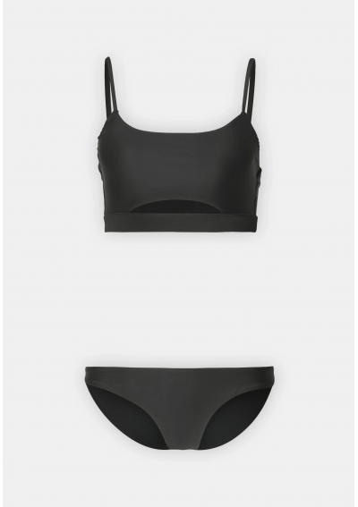 ONLY ONLAMALFI PEEK A BOO SET - Bikini - black
