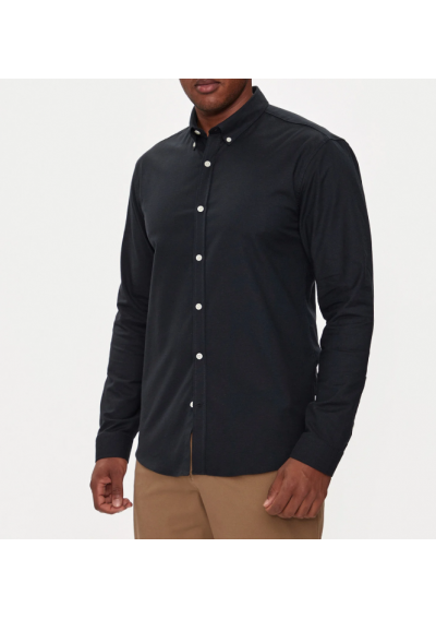 Lindbergh Koszula 30-203174 Czarny Slim Fit