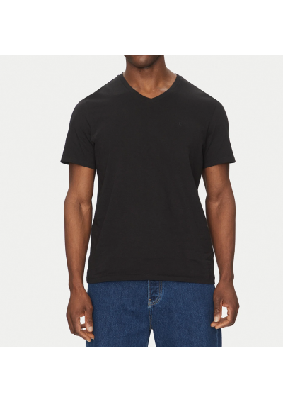 Calvin Klein Jeans T-Shirt LV040HM298 Czarny Regular Fit