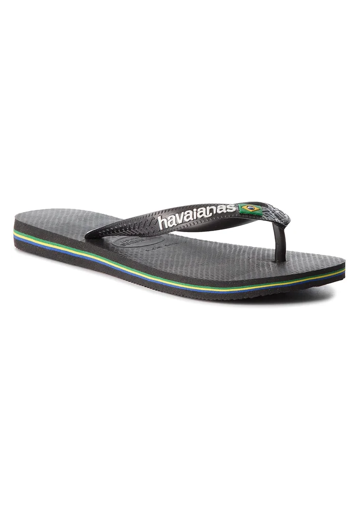 Havaianas Japonki Brasil Logo 41108501069 Czarny