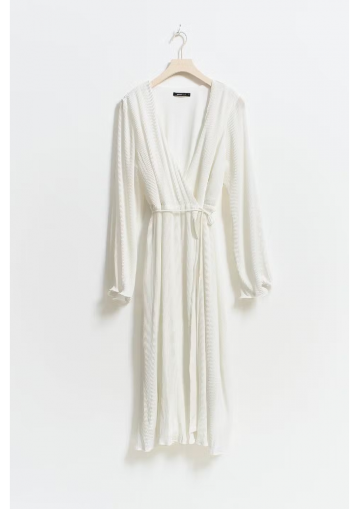 GINA TRICOT Sukienka plisowana midi