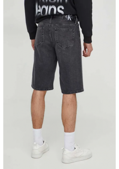 Calvin Klein Jeans szorty jeansowe męskie kolor czarny