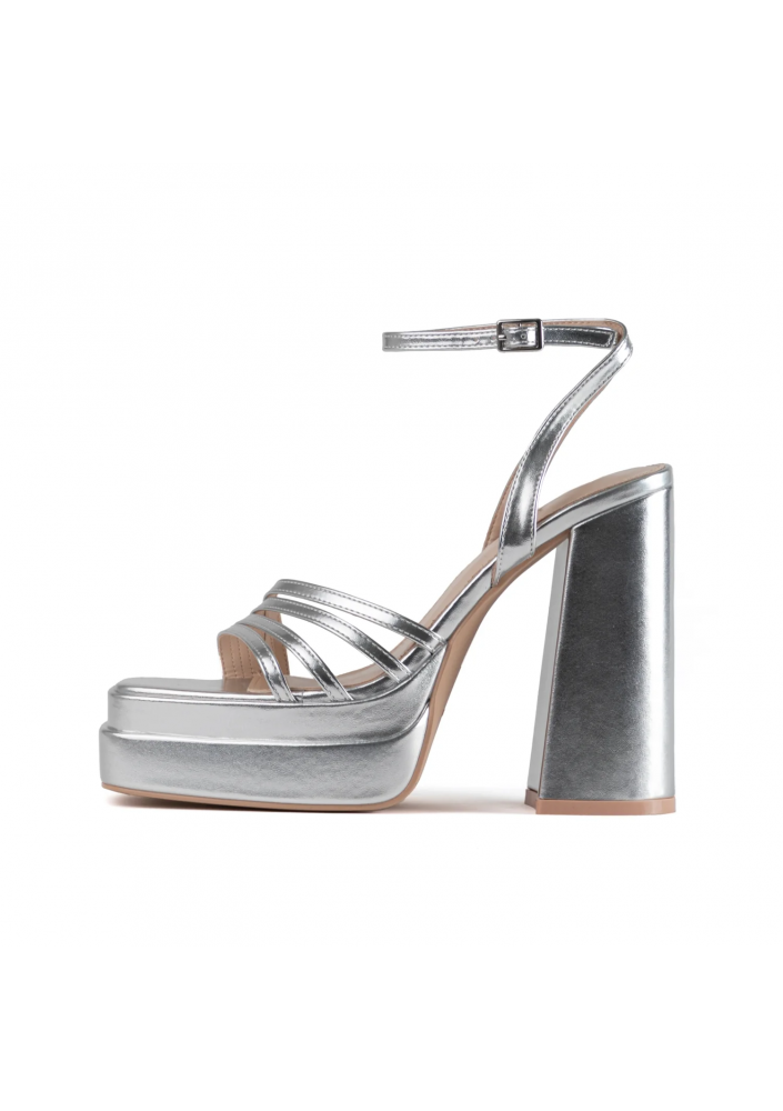RAID Sandały Kylah Block Heeled w kolorze srebrnym