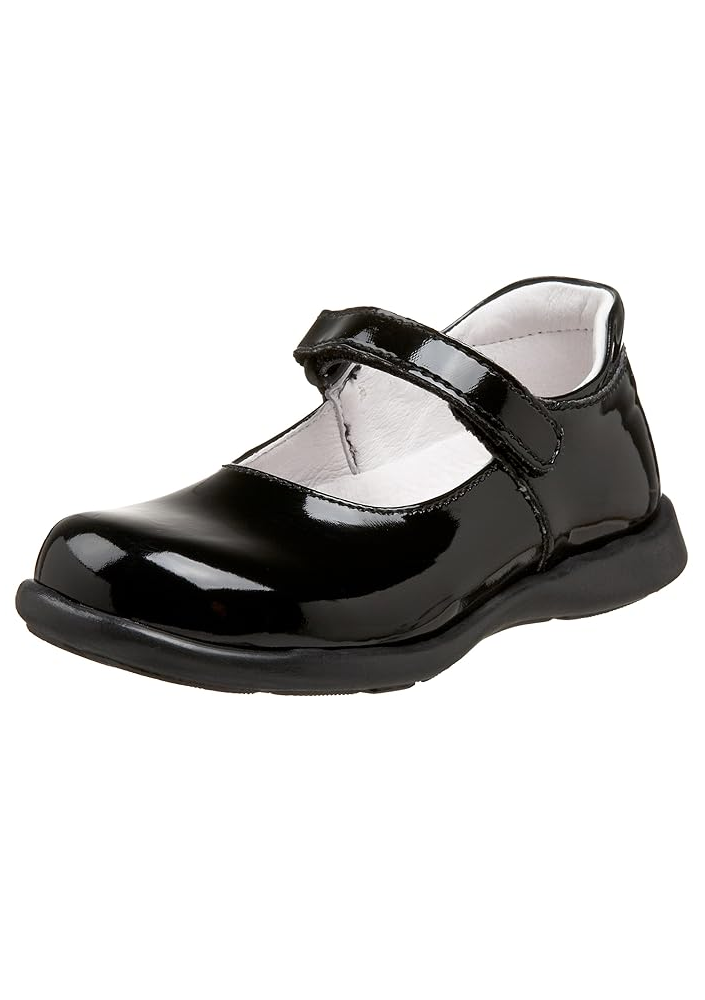 Primigi 80950 Balerinki Skórzane Dla Dziewczynki Czarne