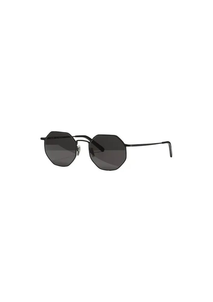 Ace & Tate ELTON SMALL MATTE BLACK Okulary przeciwsłoneczne