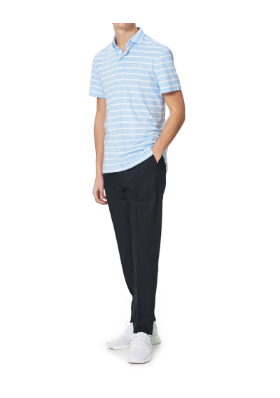 RALPH LAUREN Polo Airflow Stripe w kolorze niebieskim/białym