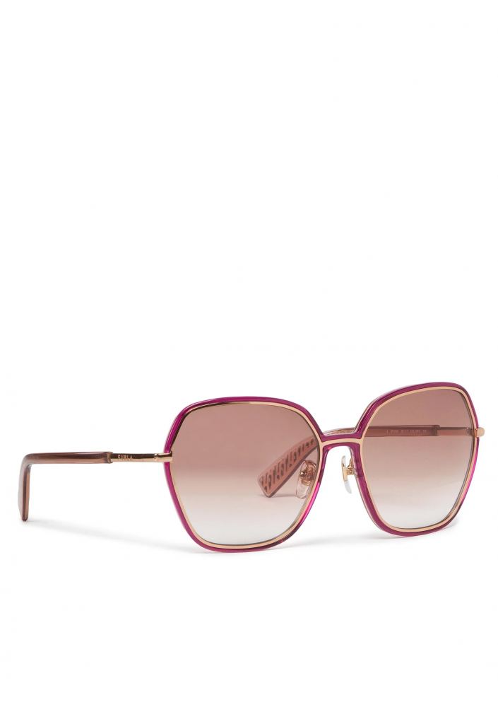 Furla Okulary przeciwsłoneczne Sunglasses SFU539 Fioletowy
