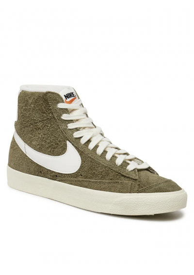 Nike Sneakersy Blazer Mid '77 Vntg DV7006 201 Zielony