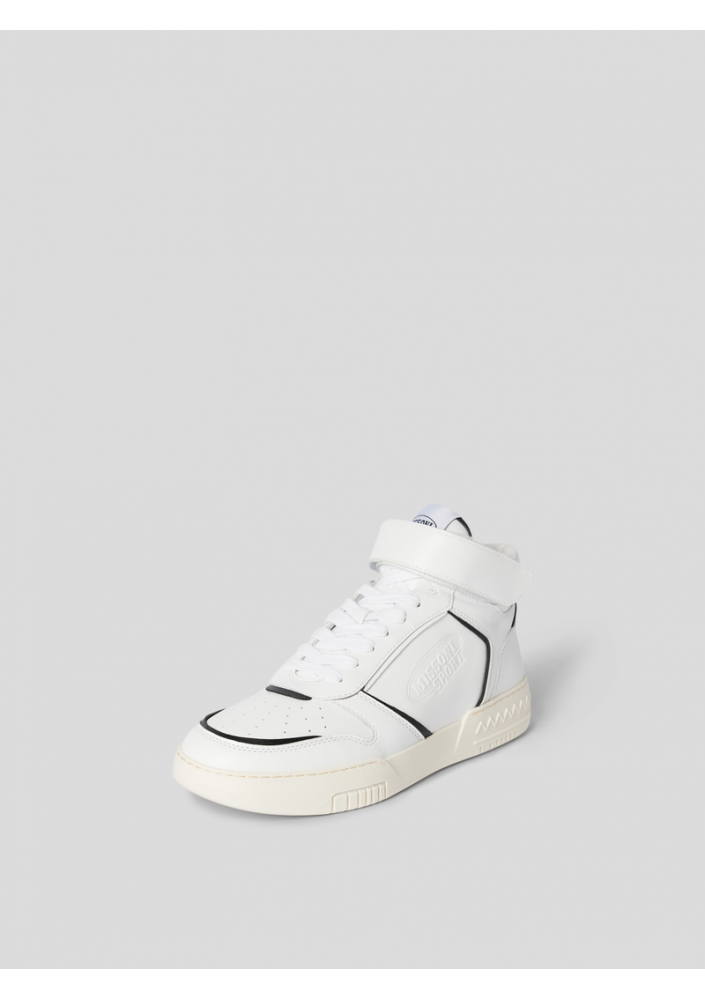 Missoni Wysokie trampki w dwukolorowym wzornictwie w kolorze białym