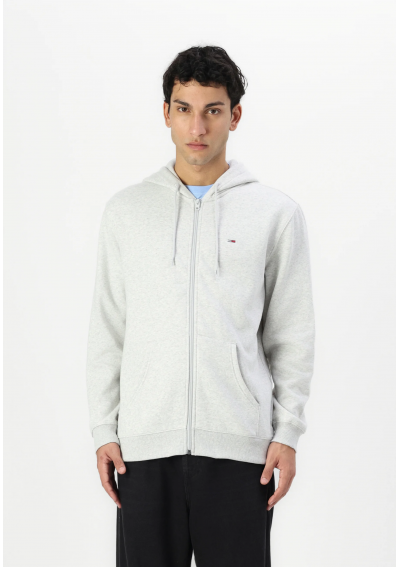 Tommy Jeans REG - Bluza rozpinana szara