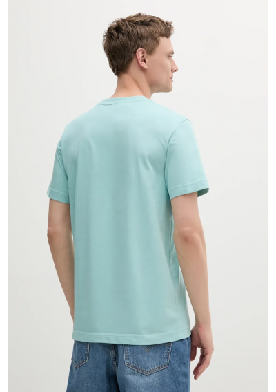 Calvin Klein Jeans t-shirt turkusowy J30J327100