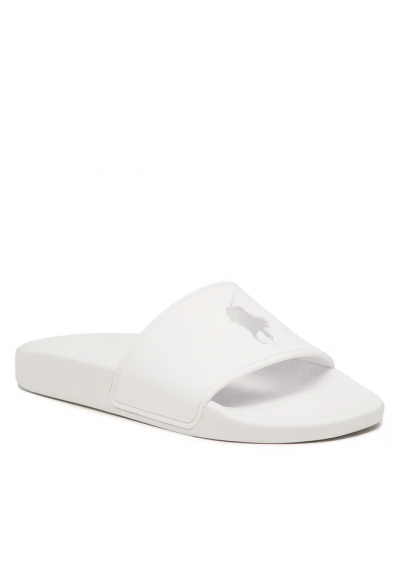 Polo Ralph Lauren Klapki Sld W C/O 804892477001 Biały