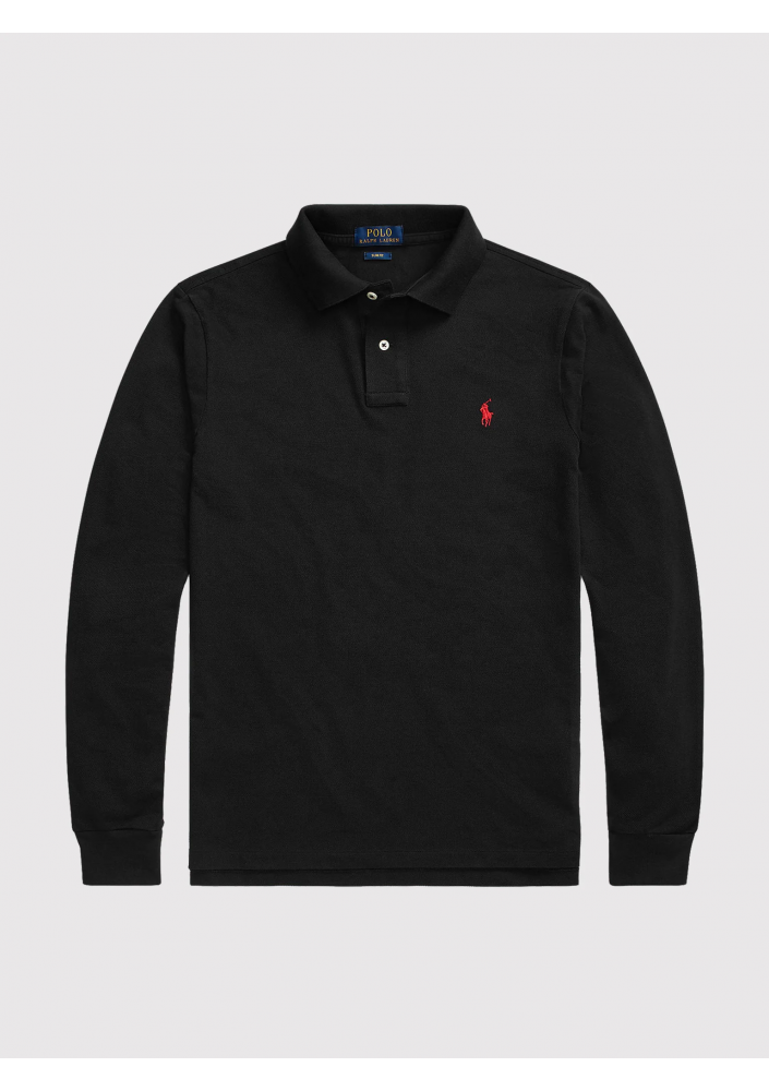Polo Ralph Lauren Polo 710681126037 Czarny Slim Fit