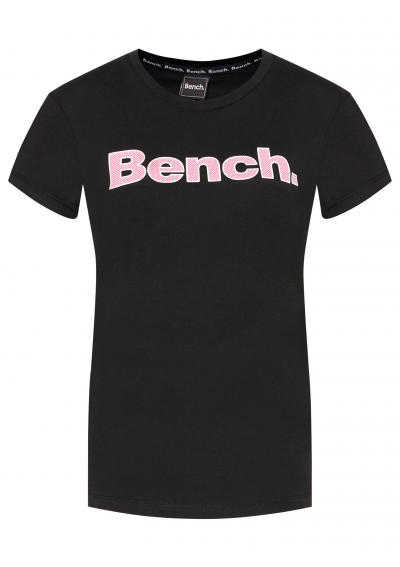 Bench T-Shirt Leora 117360 Czarny Regular Fit