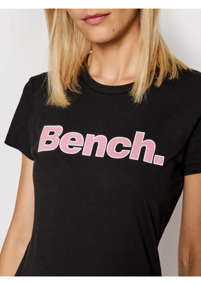 Bench T-Shirt Leora 117360 Czarny Regular Fit