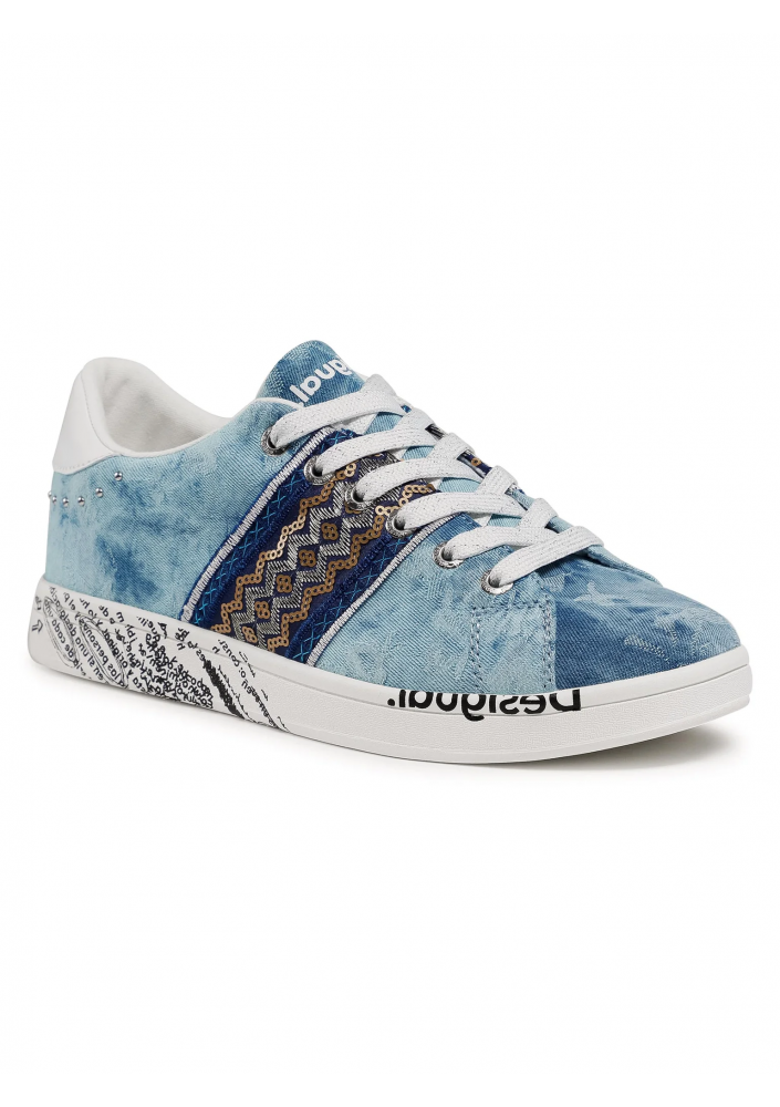 Desigual Sneakersy Cosmic 21SSKA16 Niebieski