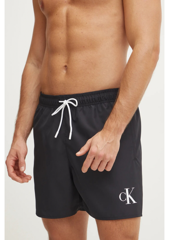 Calvin Klein szorty kąpielowe kolor czarny KM0KM01101