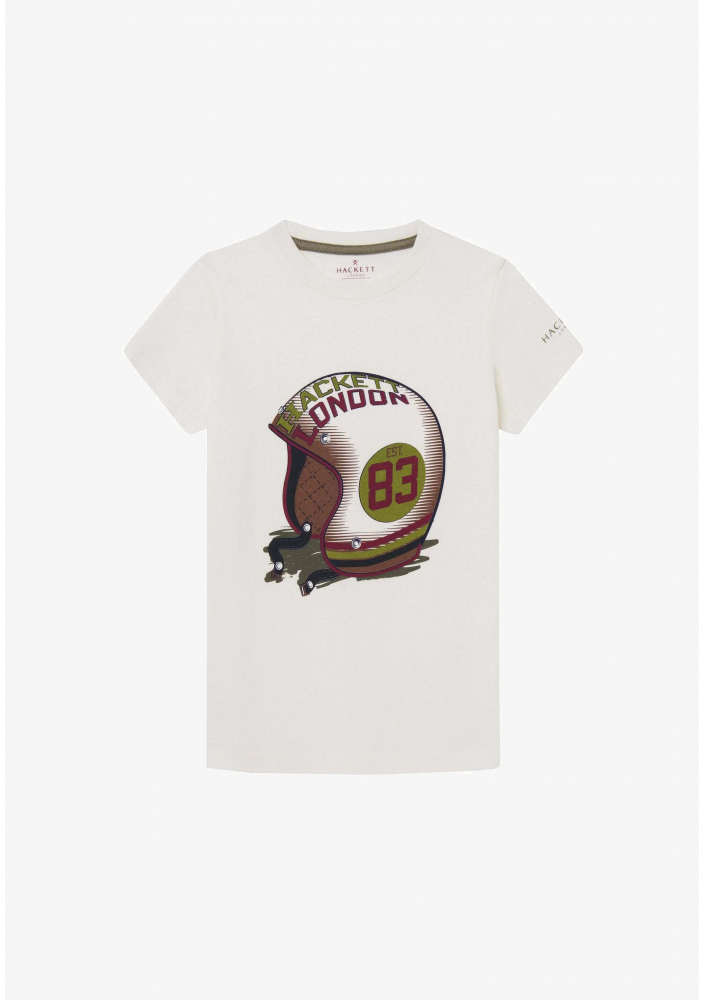 Hackett London - T-shirt z nadrukiem