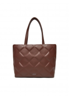 Calvin Klein Torebka Diamond Quilt K60K612906 Brązowy