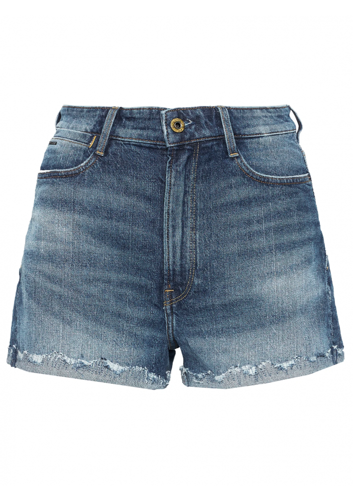 G-Star Raw Szorty jeansowe Tedie D19143-C529-C289 Niebieski Regular Fit