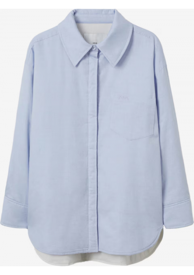 MANGO Kurtka przejściowa 'Libelula' w kolorze Jasnoniebieski