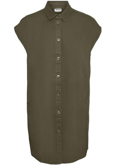 Noisy May Women NMALMA CAPSLEEVE DRESS NOOS, 232476 Chateau Grey Sukienka