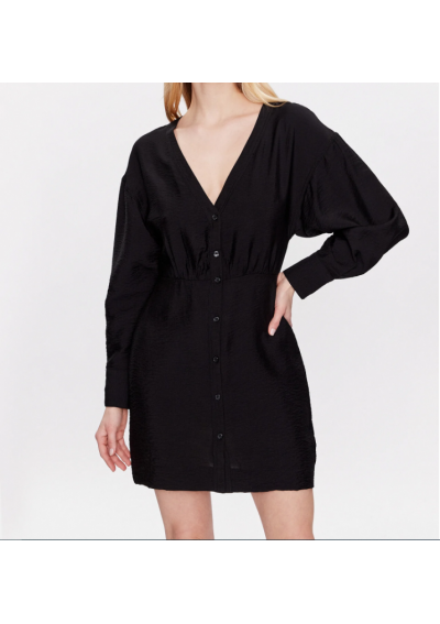 Edited Sukienka codzienna Marcella EDT6665002 Czarny Regular Fit