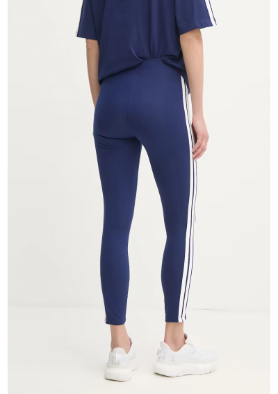 adidas legginsy Essentials damskie kolor granatowy z aplikacją JE0067