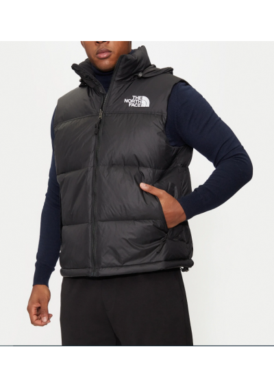 The North Face Bezrękawnik 1996 Retro Nuptse NF0A3JQQ Czarny Regular Fit