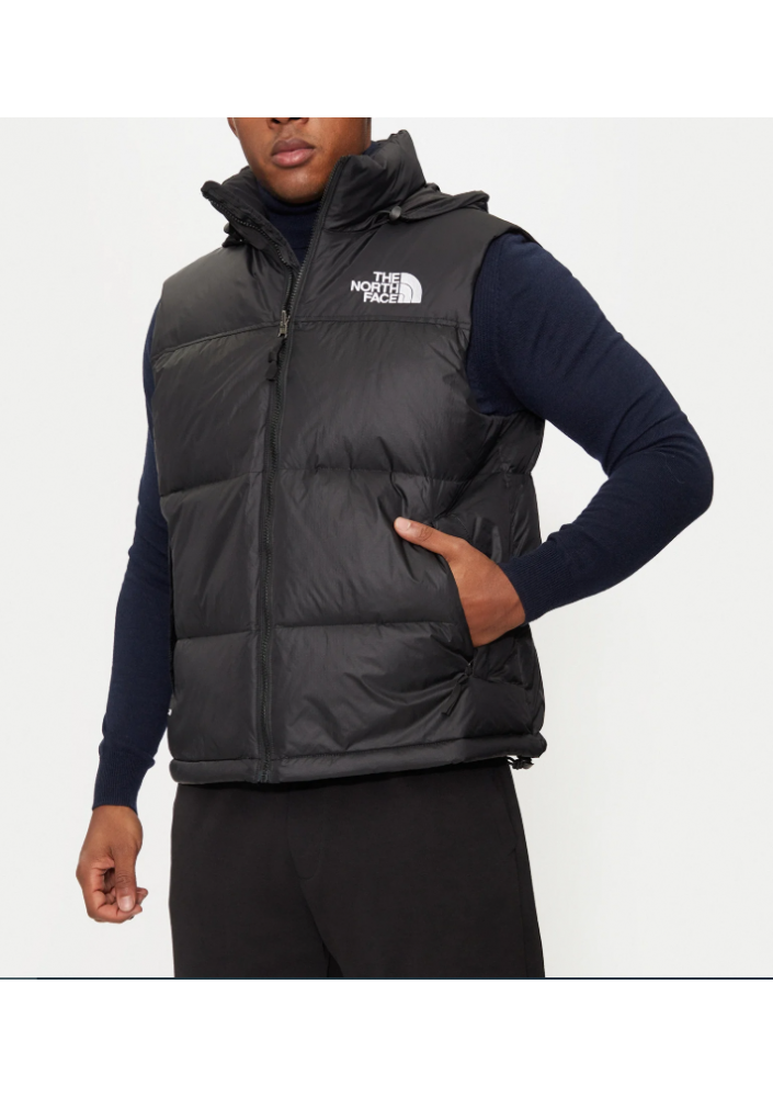The North Face Bezrękawnik 1996 Retro Nuptse NF0A3JQQ Czarny Regular Fit