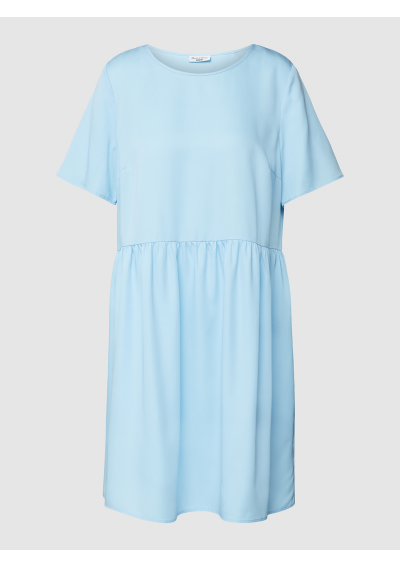 Marc O'Polo Denim Sukienka do kolan z rozkloszowaną spódnicą w jasnoniebieskim kolorze