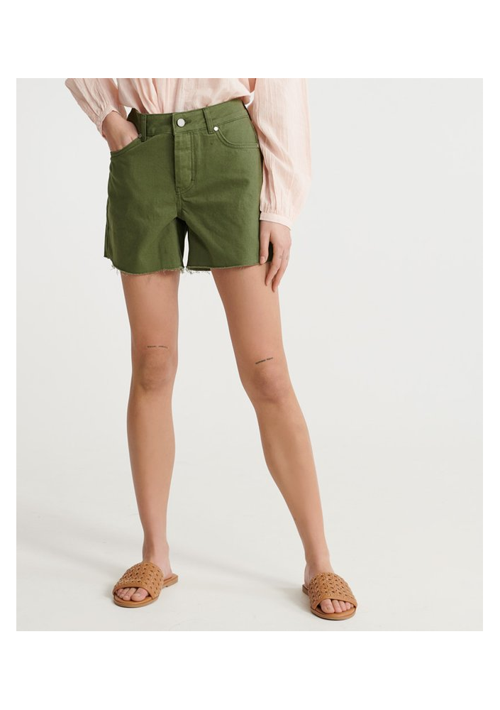 SUPERDRY Szorty jeansowe średniej długości