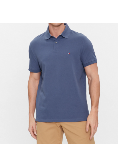Tommy Hilfiger Polo 1985 Regular Polo MW0MW17770 Niebieski Regular Fit