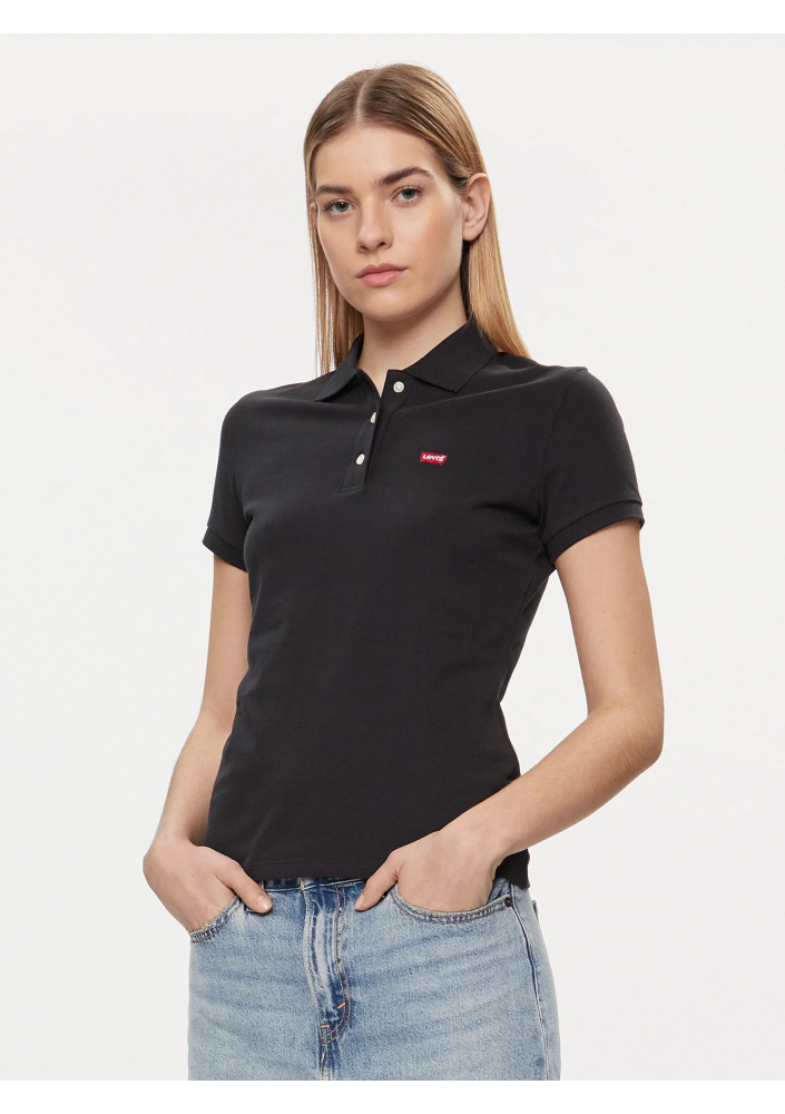 Levi's Polo 52599-0046 Czarny Slim Fit