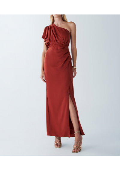 BWLDR Sukienka 'Fargo' w kolorze Ciemnoczerwony