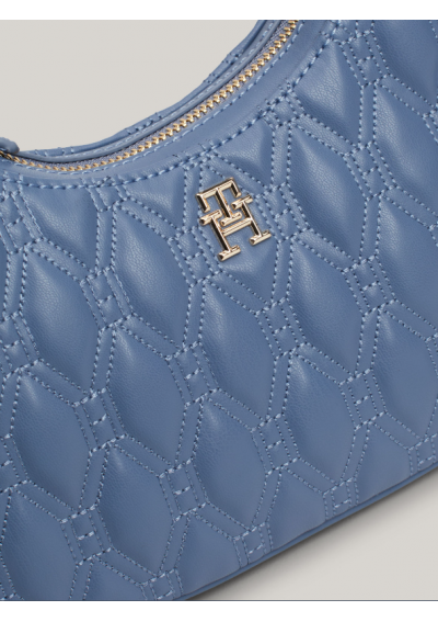 TOMMY HILFIGER Torba typu crossover z pikowanym monogramem TH