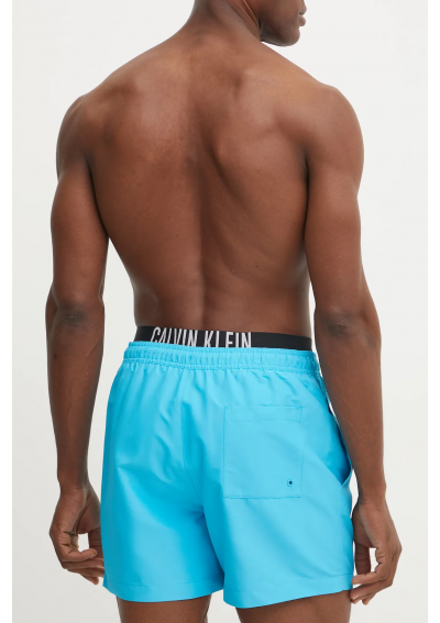 Calvin Klein szorty kąpielowe kolor niebieski KM0KM01093
