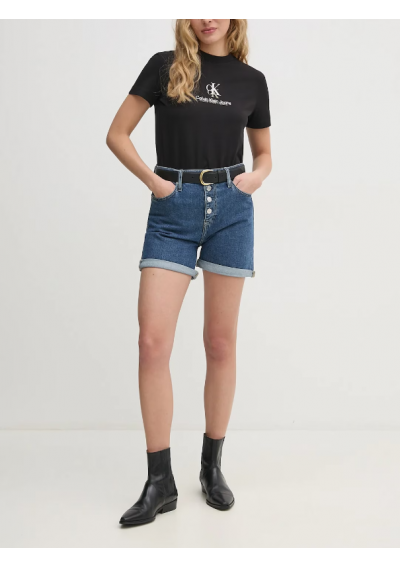 Calvin Klein Jeans t-shirt bawełniany damski kolor czarny J20J225545