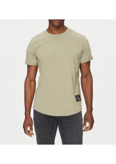 Calvin Klein Jeans T-Shirt J30J323482 Beżowy Regular Fit