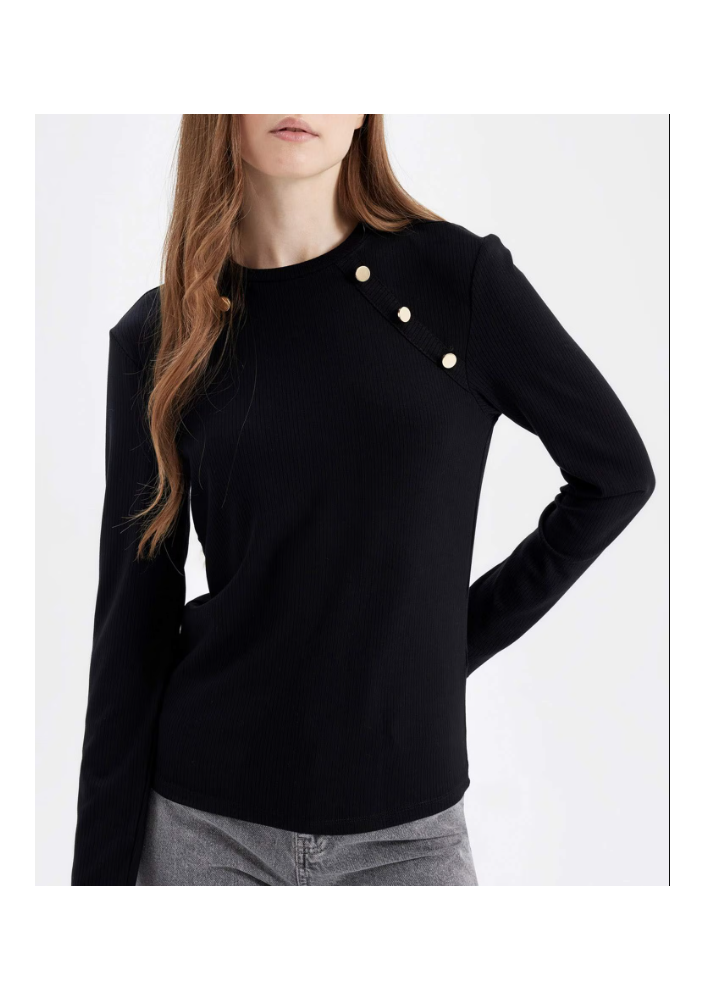 DEFACTO MODEST bluzka z długim rękawem