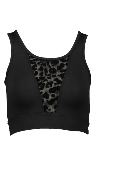 LASCANA Biustonosz sportowy w kolorze czarnym
