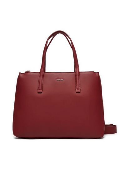 Calvin Klein Torebka Ck Must Medium Tote K60K612279 Bordowy