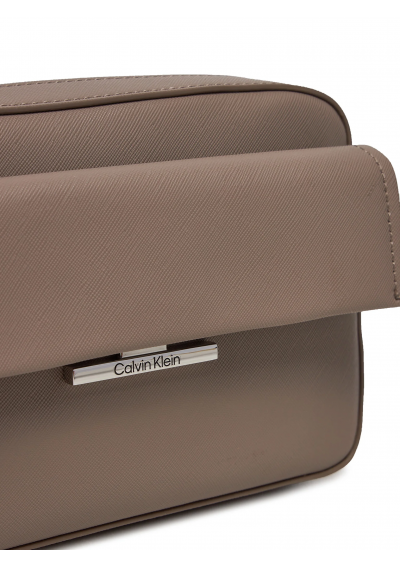 Calvin Klein Torebka Linear K60K612564 Beżowy