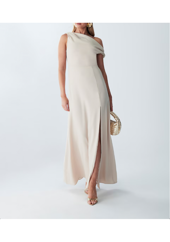 BWLDR 'DELILAH' Suknia wieczorowa w kolorze beżowym
