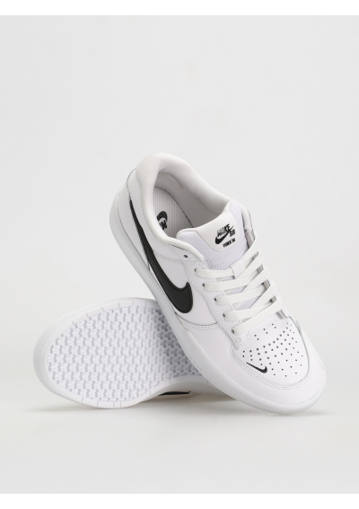 Nike SB Force 58 Premium - biały (white/black white white) buty